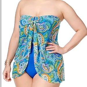 Ralph Lauren One-piece Flyaway Simsuit